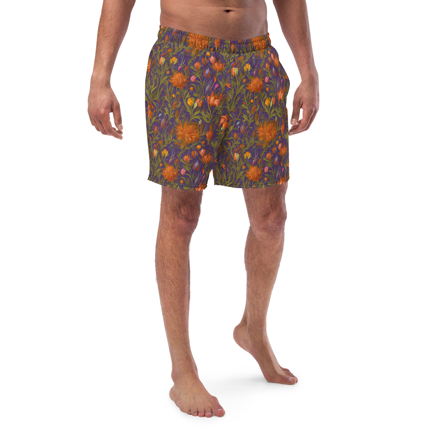 Swim Trunks - Botanical Nebula