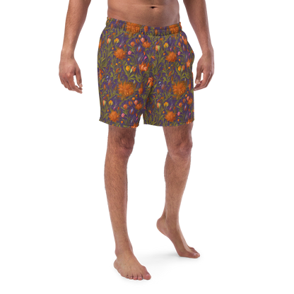 Swim Trunks - Botanical Nebula