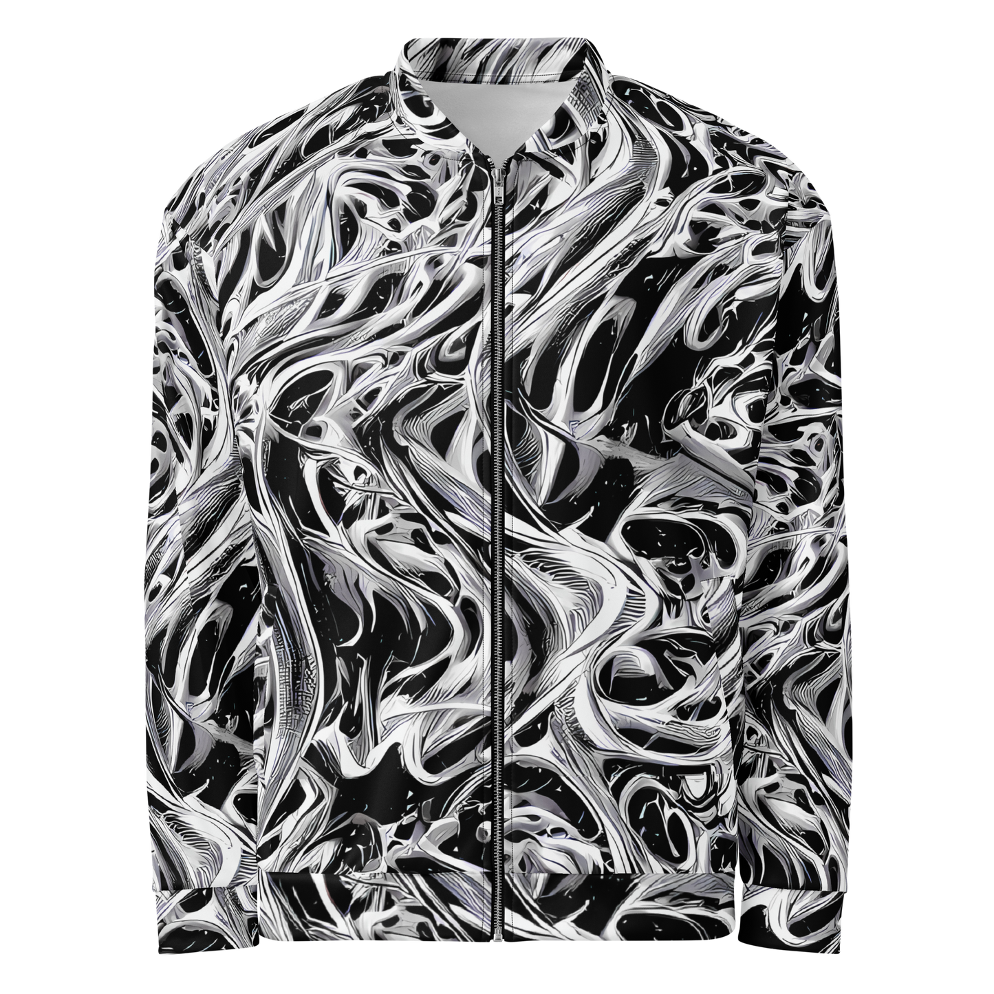 Bomber Jacket - Silver Shadows