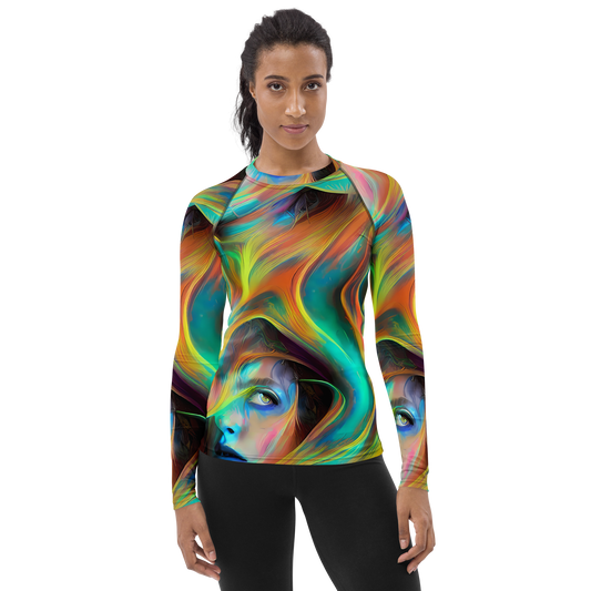 Women's Rash Guard - Dreamweaver Fusion