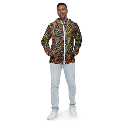 Men's Windbreaker - Psychedelic Deep Space