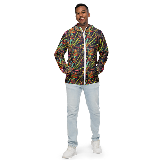 Men's Windbreaker - Psychedelic Deep Space