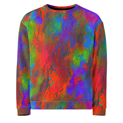 Sweatshirt - Canvas of Flames