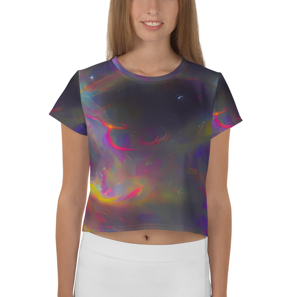 Women's Crop Tee - Etheric Echo