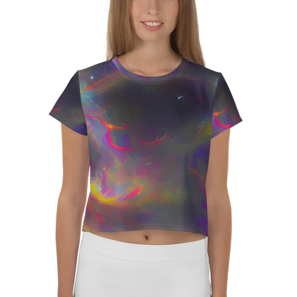 Women's Crop Tee - Etheric Echo