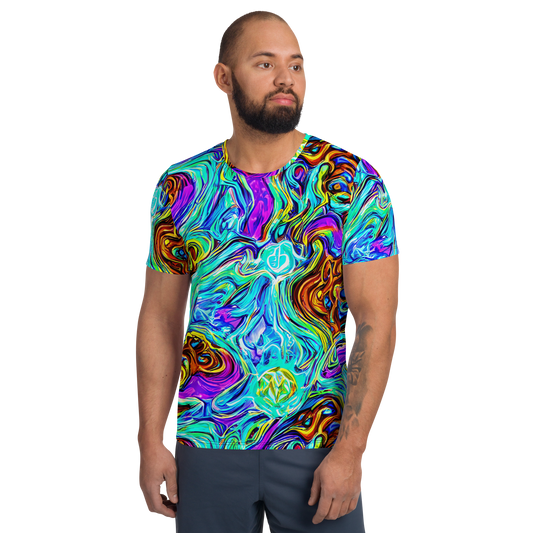 Men's Athletic T-Shirt - Mystic Iridescence