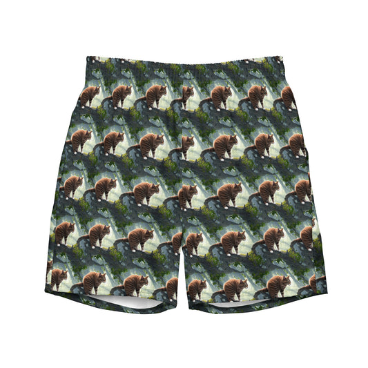 Swim Trunks - Whiskered Enigma