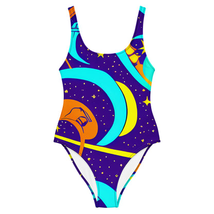 One-Piece Swimsuit - Stellar Swirl