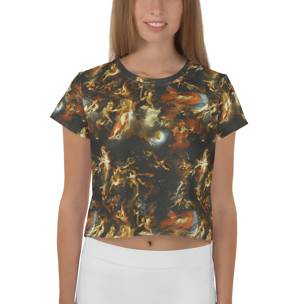 Women's Crop Tee - Van Dyck Vortex