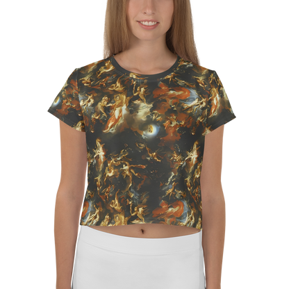 Women's Crop Tee - Van Dyck Vortex