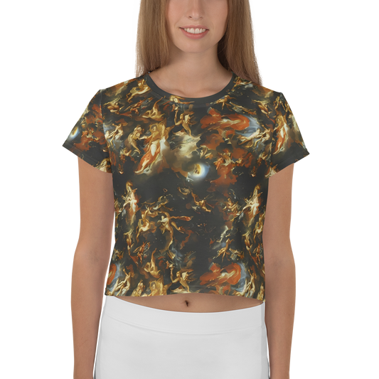 Women's Crop Tee - Van Dyck Vortex