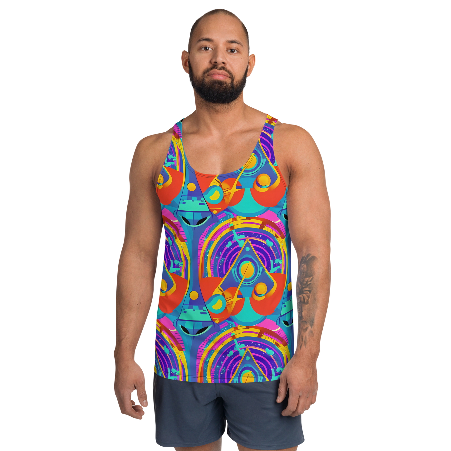 Men's Tank Top - Blast of Color