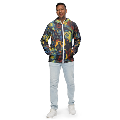 Men's Windbreaker - Vivid Visage