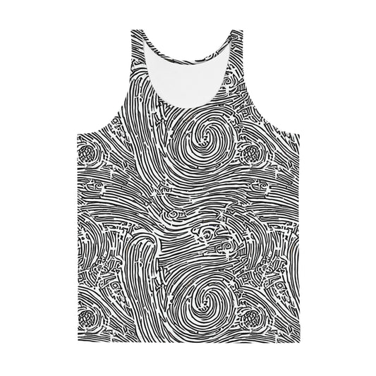 Men's Tank Top - Whirlpool Echoes