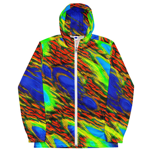Men's Windbreaker - Hodgkin's Blaze