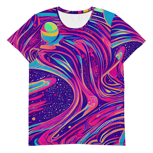 Men's Athletic T-Shirt - Nebula Noodles