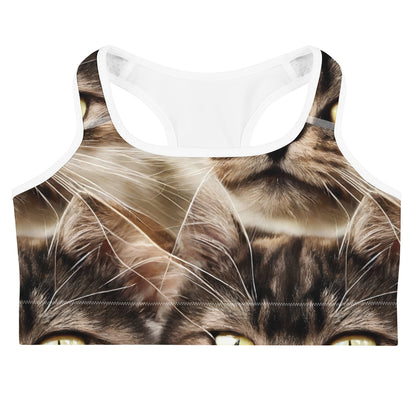 Sports Bra - Feline Reverie