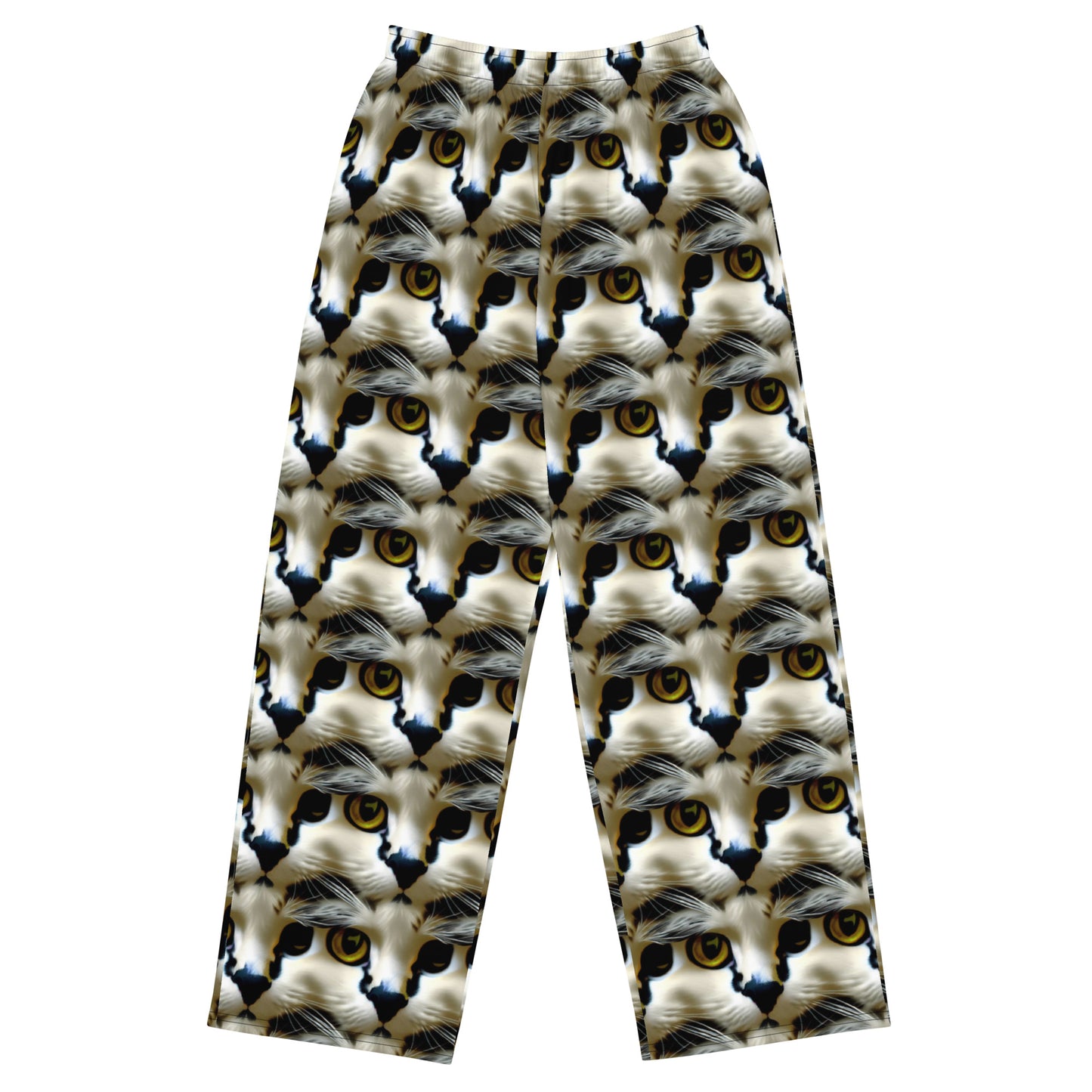Wide-Leg Pants - Feline Fancy