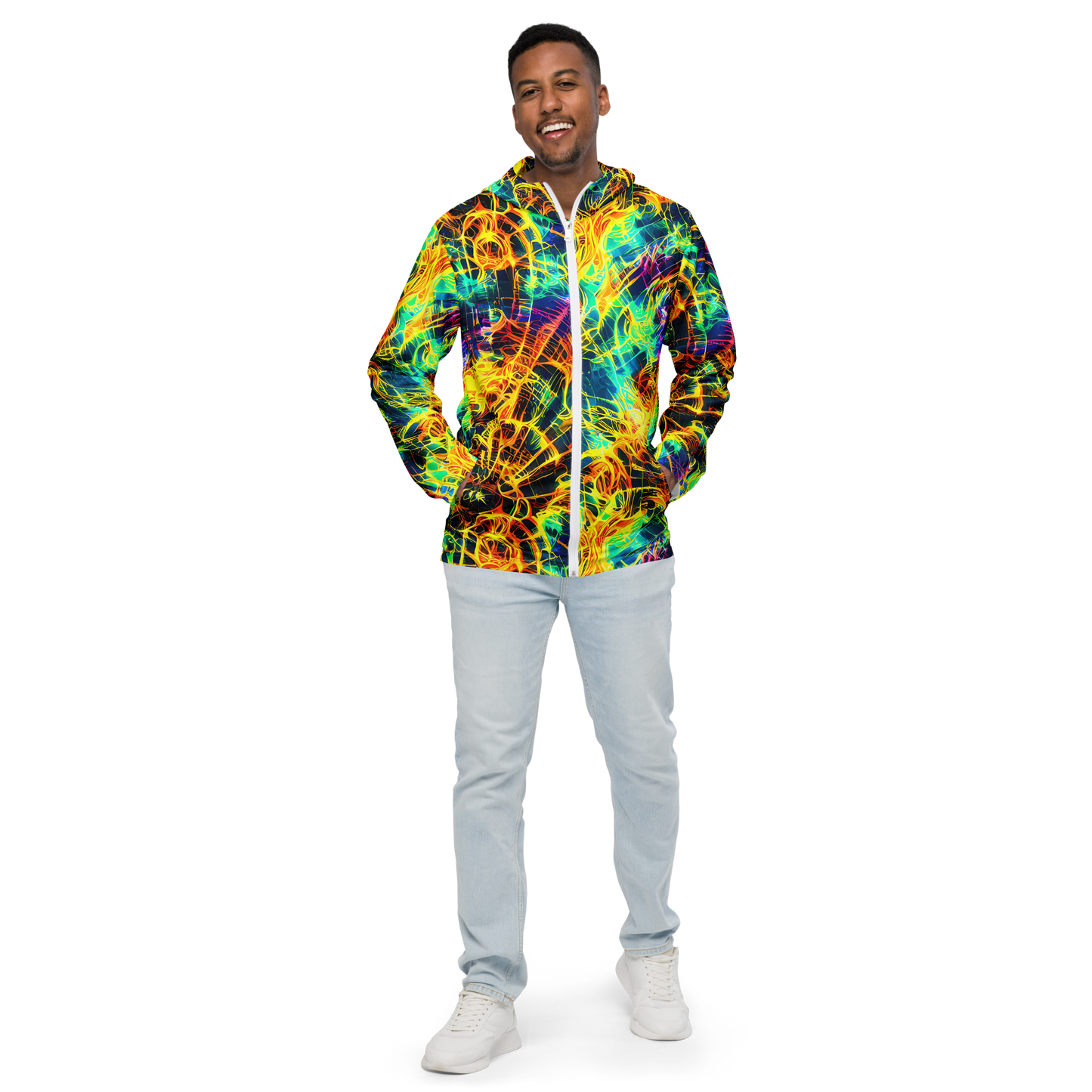 Men's Windbreaker - Kapp's Kaleidoscope