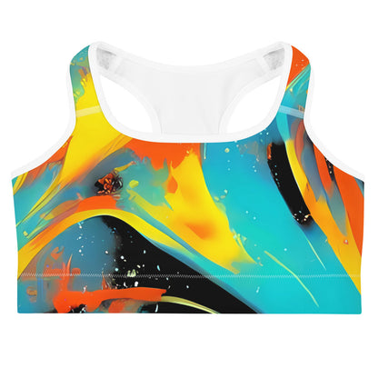 Sports Bra - Solar Swoosh