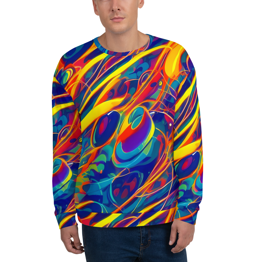 Sweatshirt - Abstract Blaze