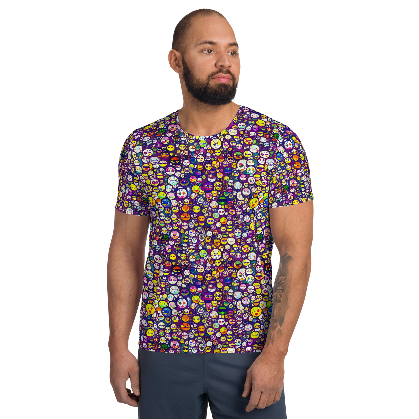 Men's Athletic T-Shirt - Mosaic Moods