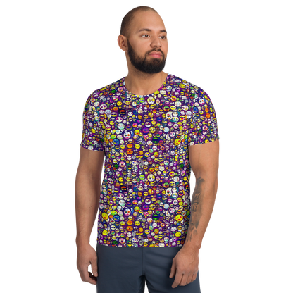 Men's Athletic T-Shirt - Mosaic Moods