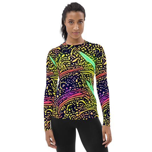 Women's Rash Guard - Isenbrant Illumination