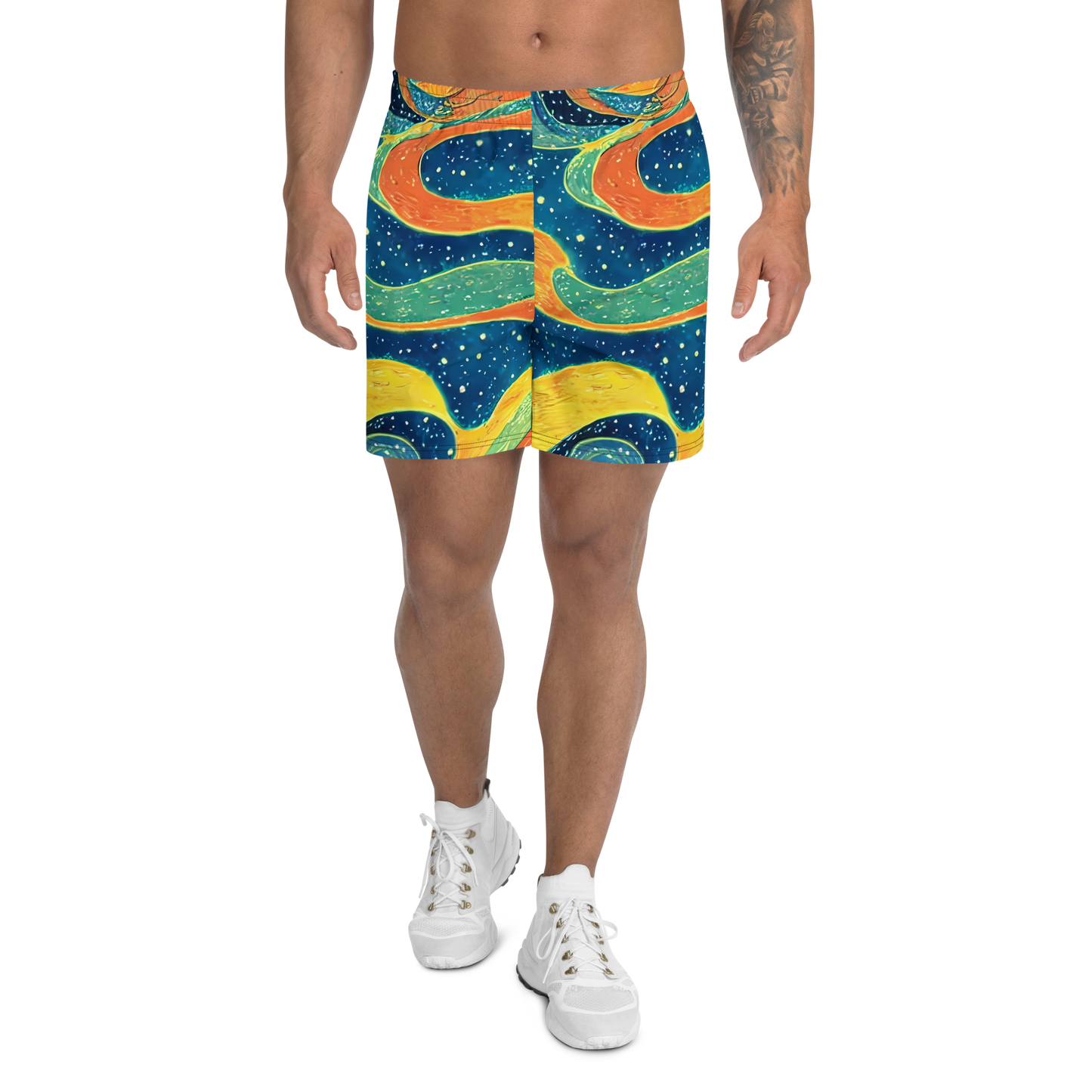 Men's Athletic Shorts - Celestial Harmony