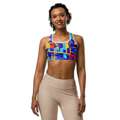 Sports Bra - Radiant Labyrinth