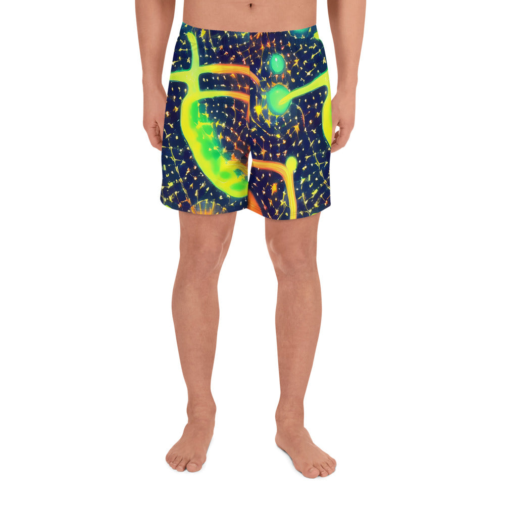 Men's Athletic Shorts - Coorte's Cosmos