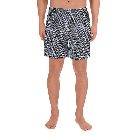 Men's Athletic Shorts - Dupain Waves