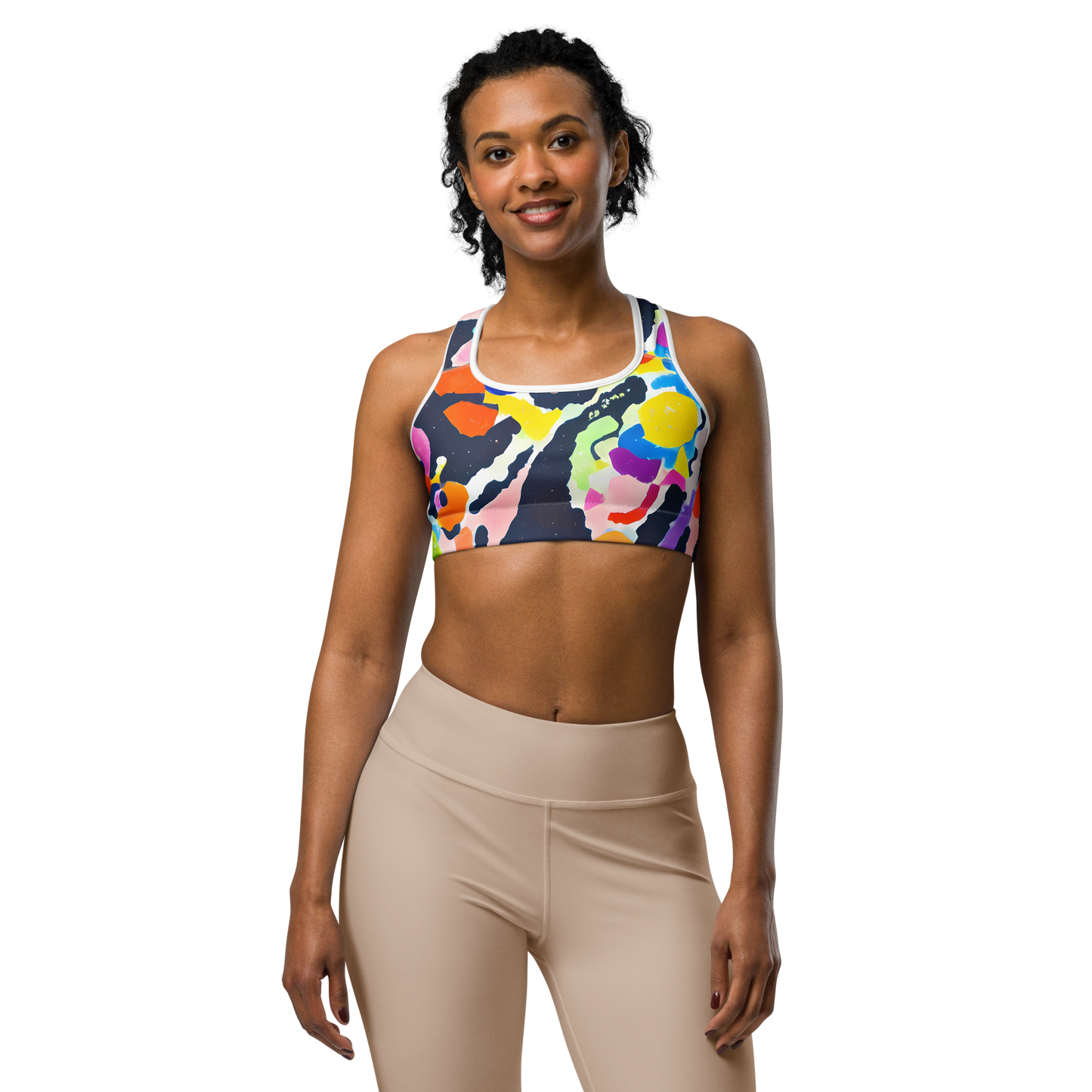 Sports Bra - Kaleido Burst