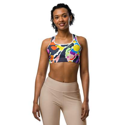 Sports Bra - Kaleido Burst