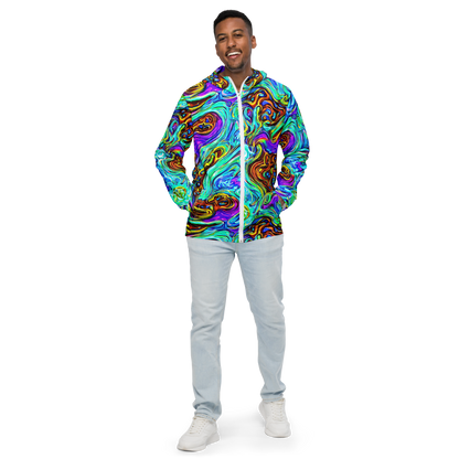 Men's Windbreaker - Mystic Iridescence