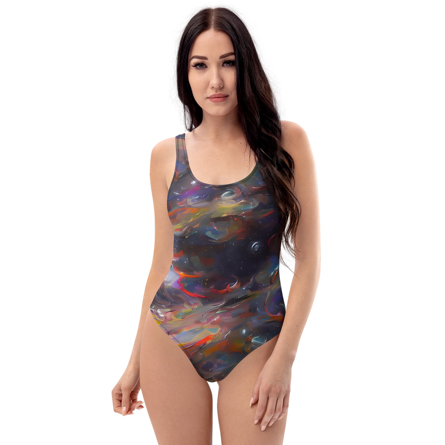 One-Piece Swimsuit - Chromatic Flux