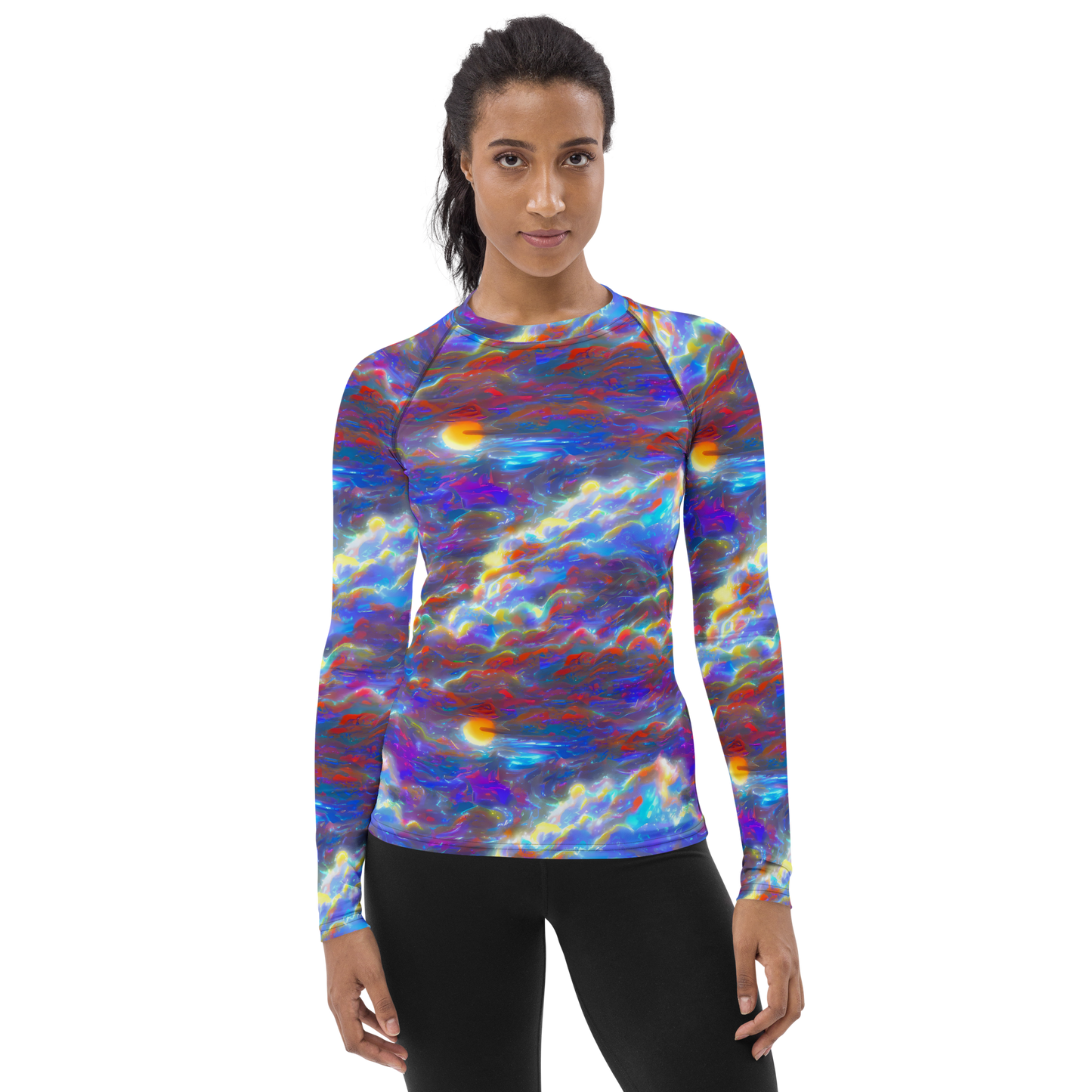 Women's Rash Guard - Orion Ripple