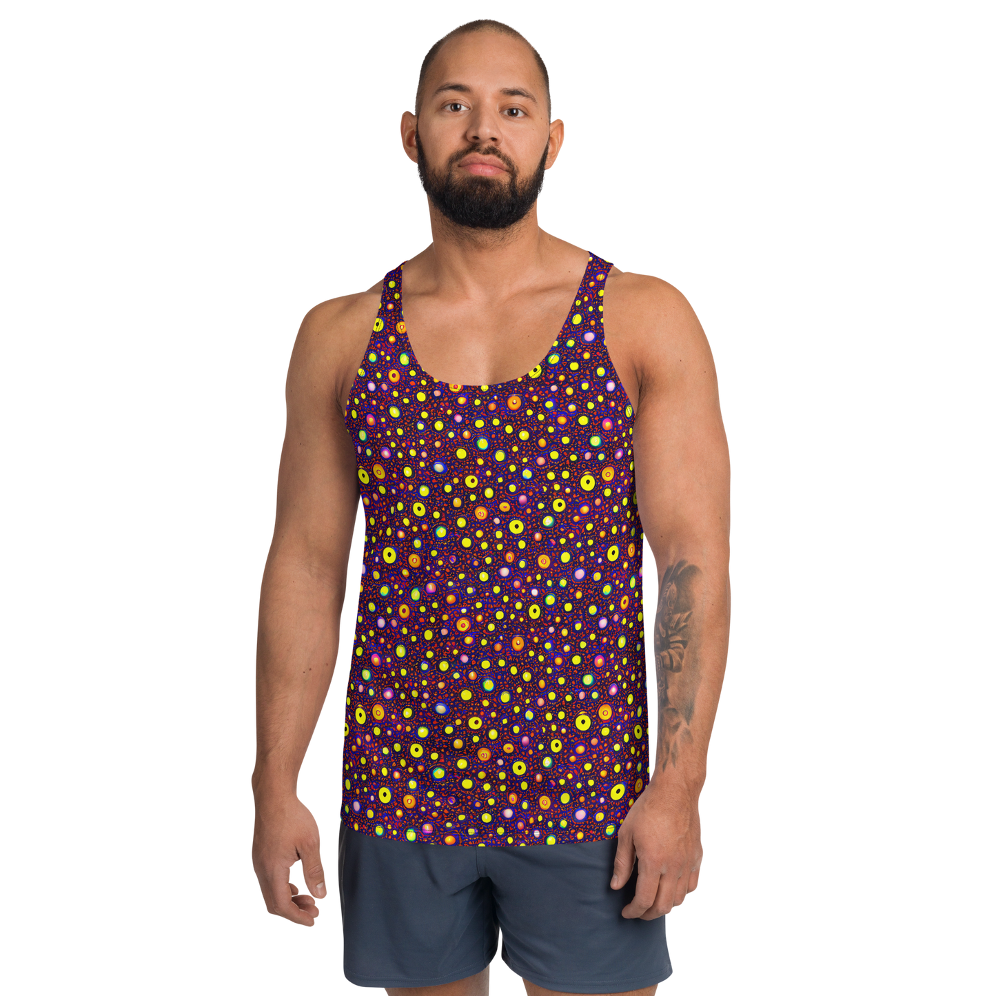 Men's Tank Top - Cosmic Dotscape