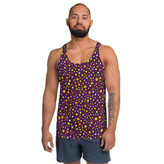 Men's Tank Top - Cosmic Dotscape