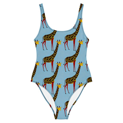 One-Piece Swimsuit - Giraffe Groove