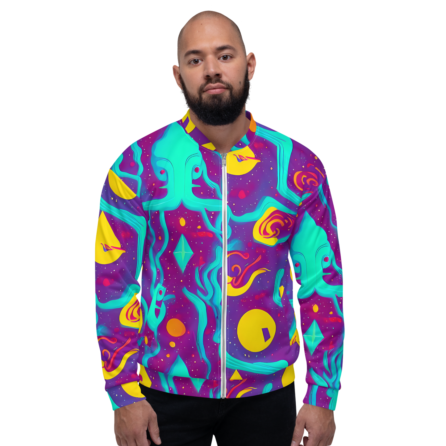 Bomber Jacket - Cosmic Current