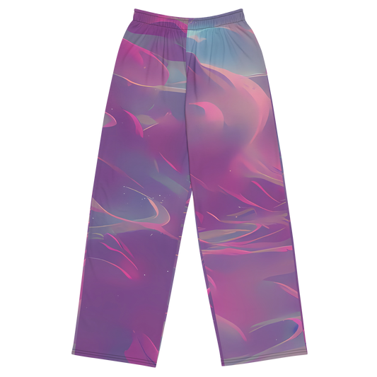 Wide-Leg Pants - Dreamscape Swirl