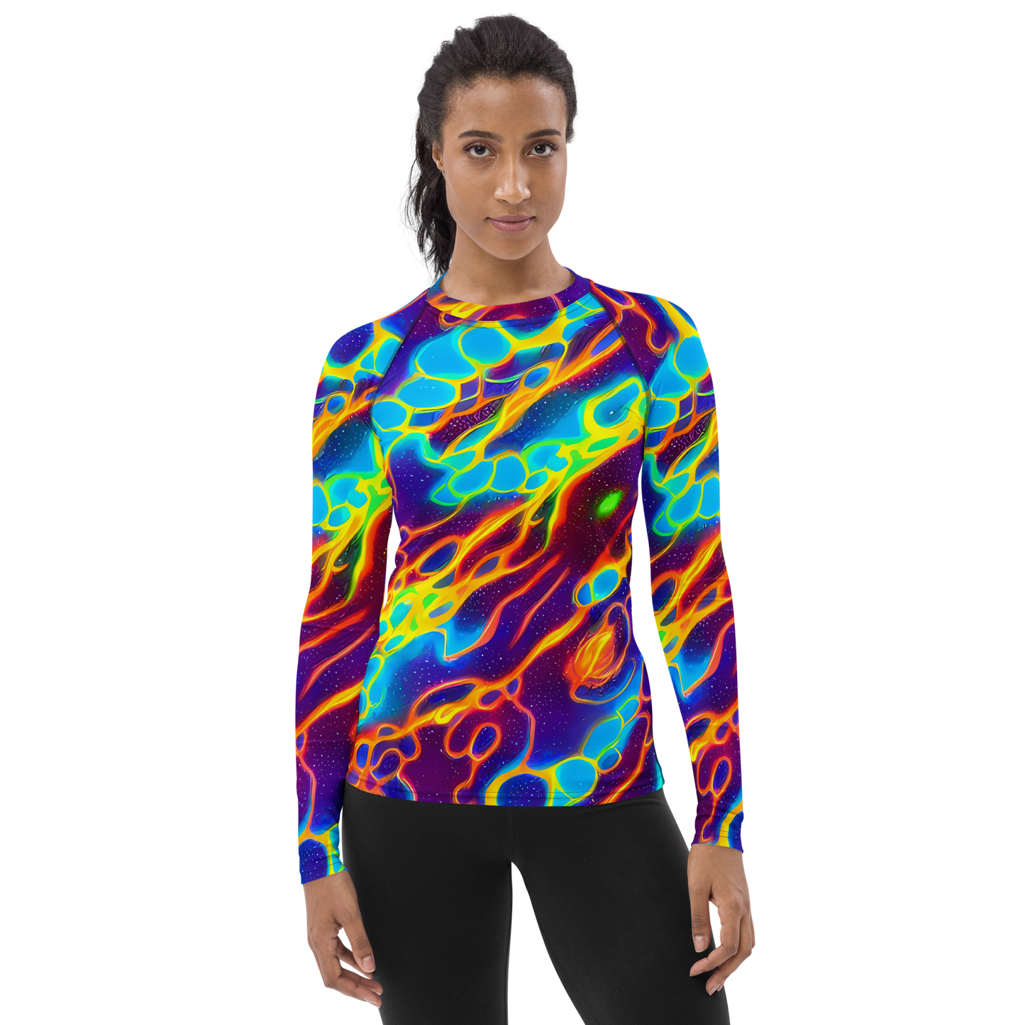 Women's Rash Guard - Endara Eclipse