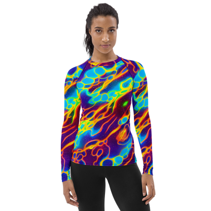 Women's Rash Guard - Endara Eclipse