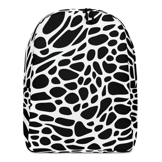 Minimalist Backpack - Monochrome Mystique