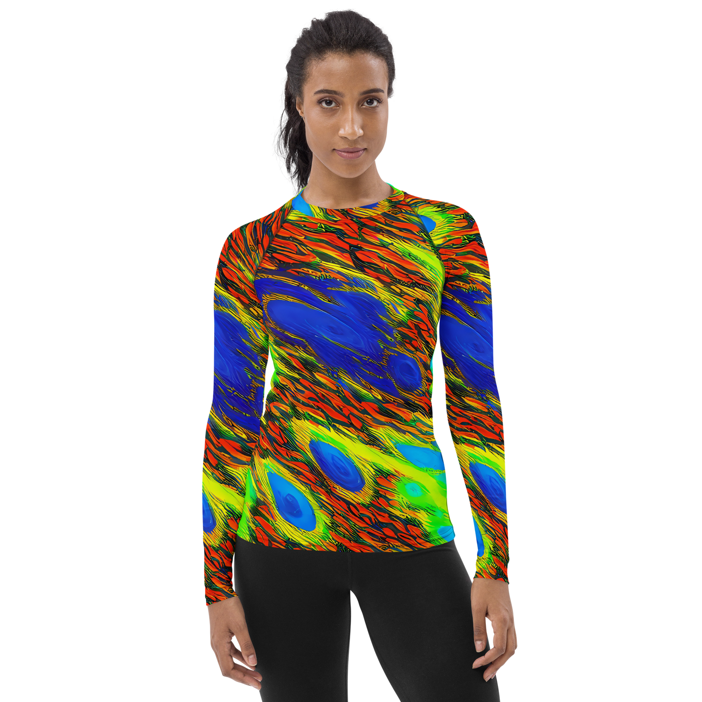 Women's Rash Guard - Hodgkin's Blaze