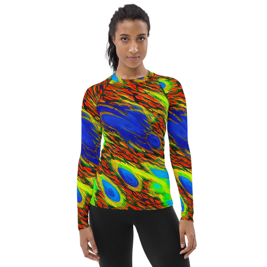 Women's Rash Guard - Hodgkin's Blaze