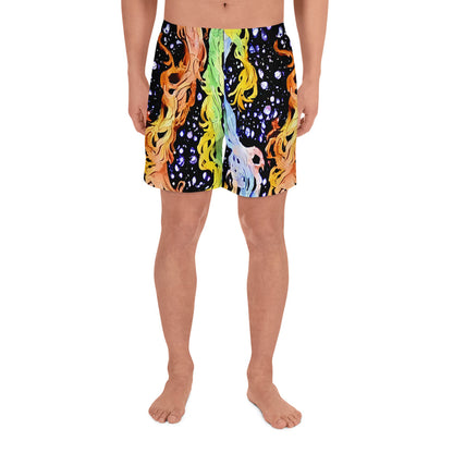 Men's Athletic Shorts - Celestial Serenade