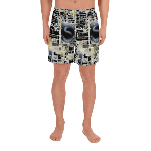 Men's Athletic Shorts - High Contrast, As A Texture, David Eugene Henry, Grace English