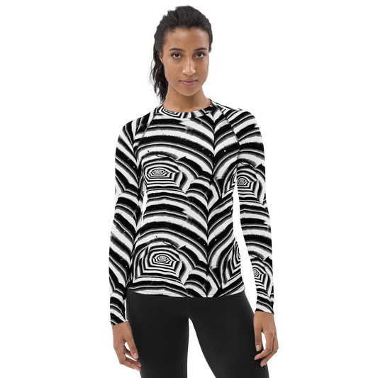 Women's Rash Guard - Dupain Swirl